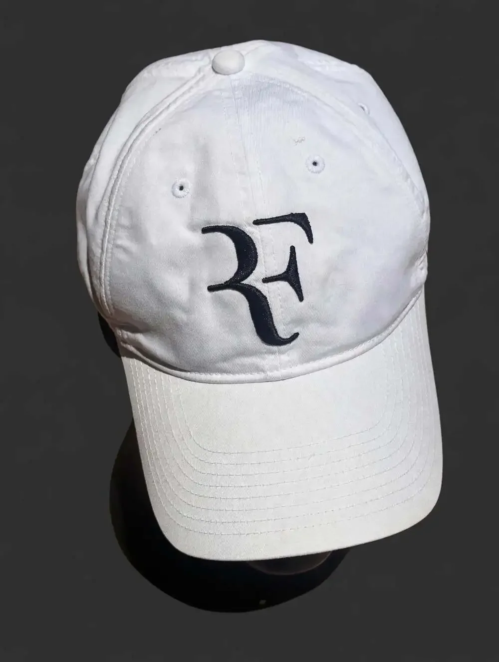Nike Roger Federer RF Legacy91 Dri-FIT White Adjustable Tennis Hat Cap